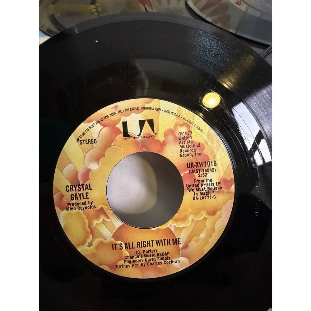 VTG Various Country Artists 45 Kenny Rogers Conway Twitty Waylon Jennings Lot 12 - Picture 6 of 9